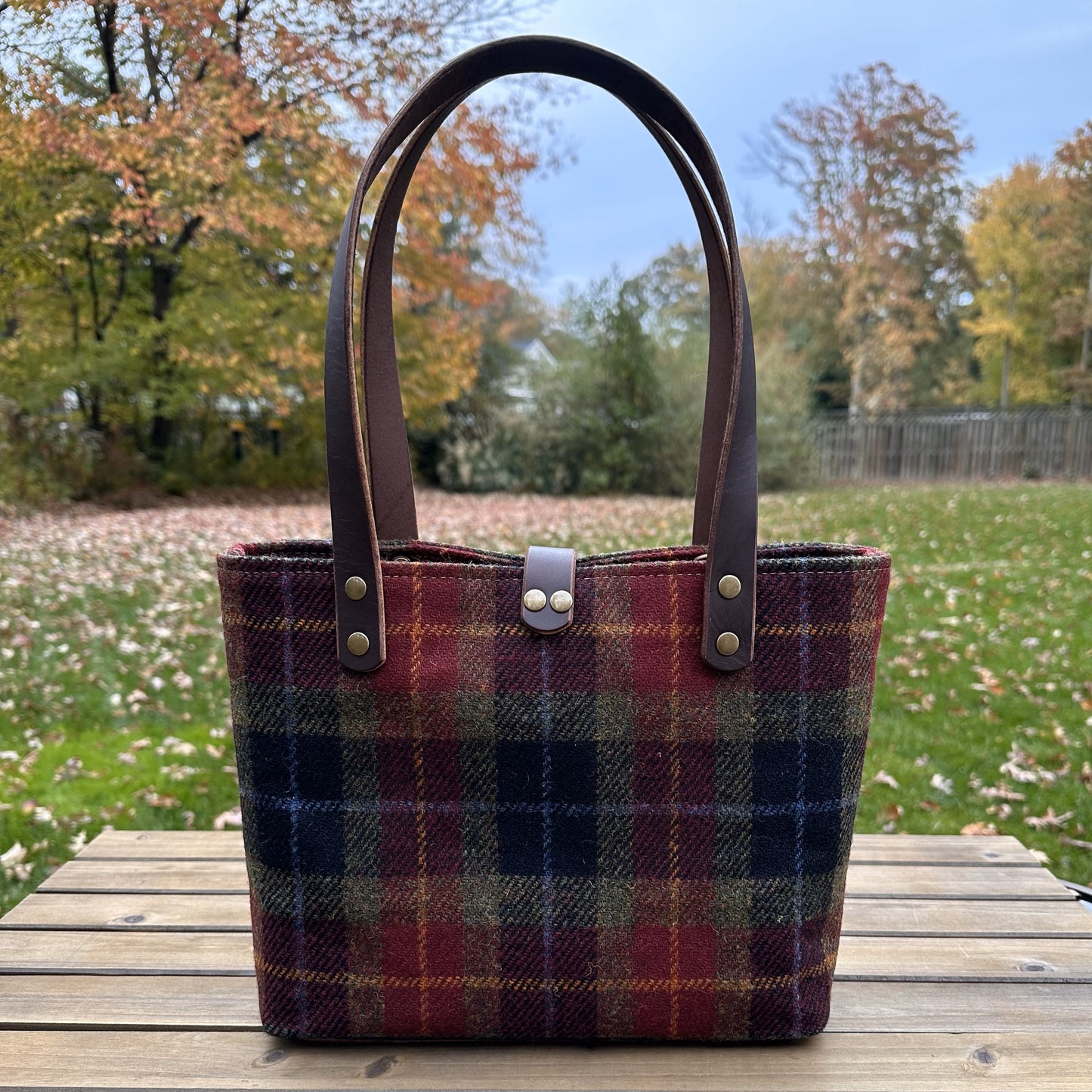 Main Street Harris® Tweed Shoulder Bag