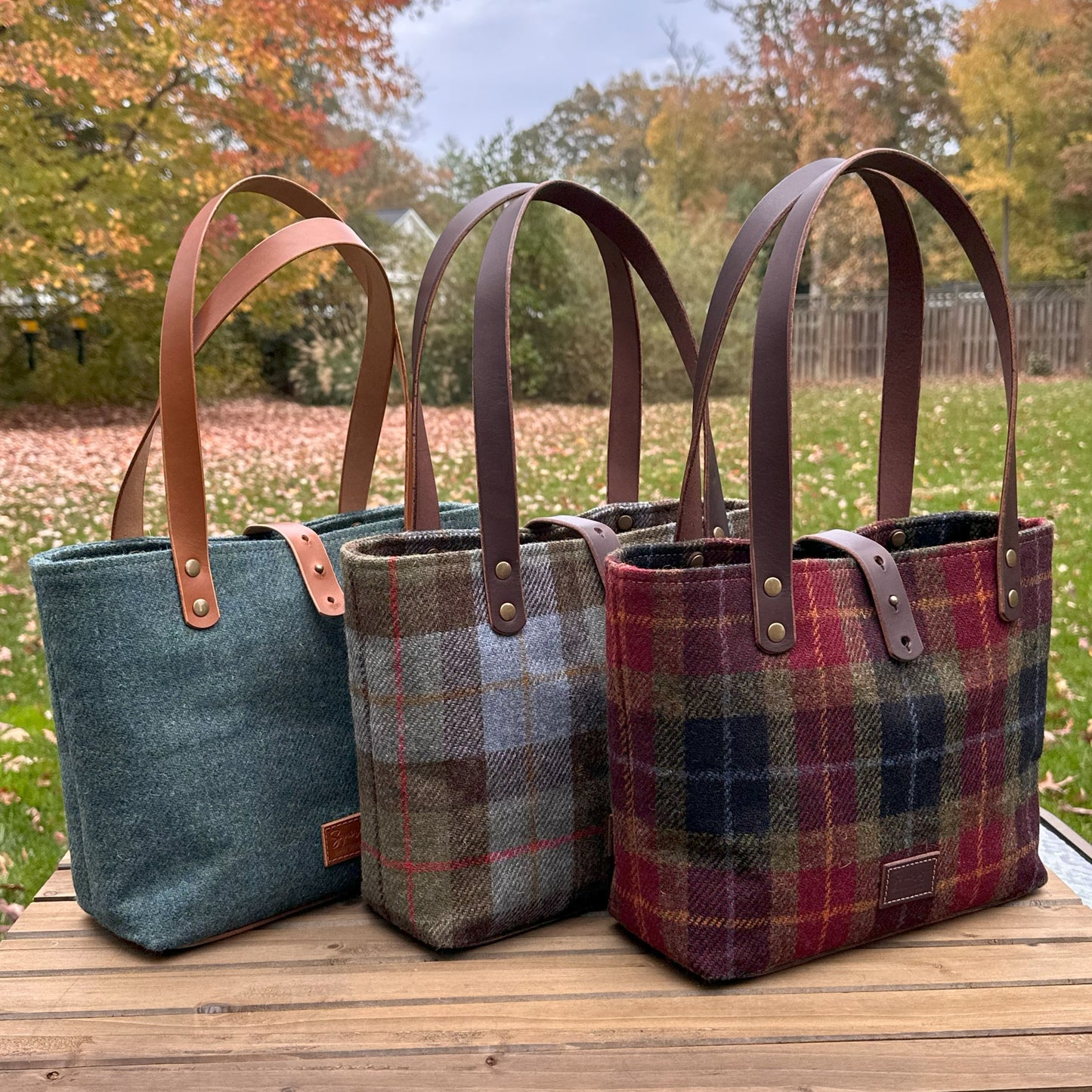 Main Street Harris® Tweed Shoulder Bag