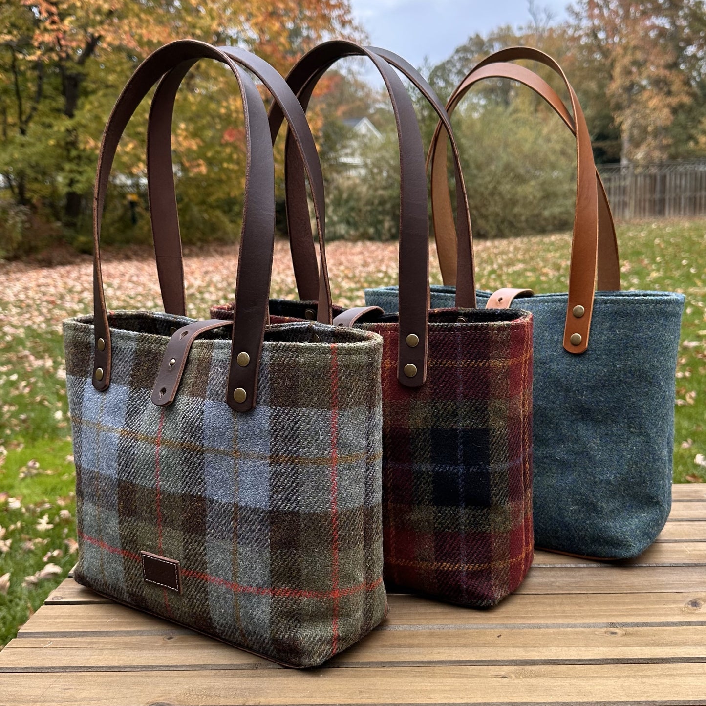 Main Street Harris® Tweed Shoulder Bag