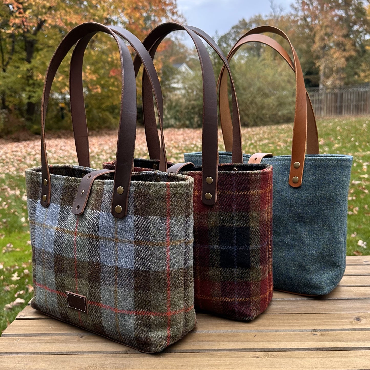 Main Street Harris® Tweed Shoulder Bag