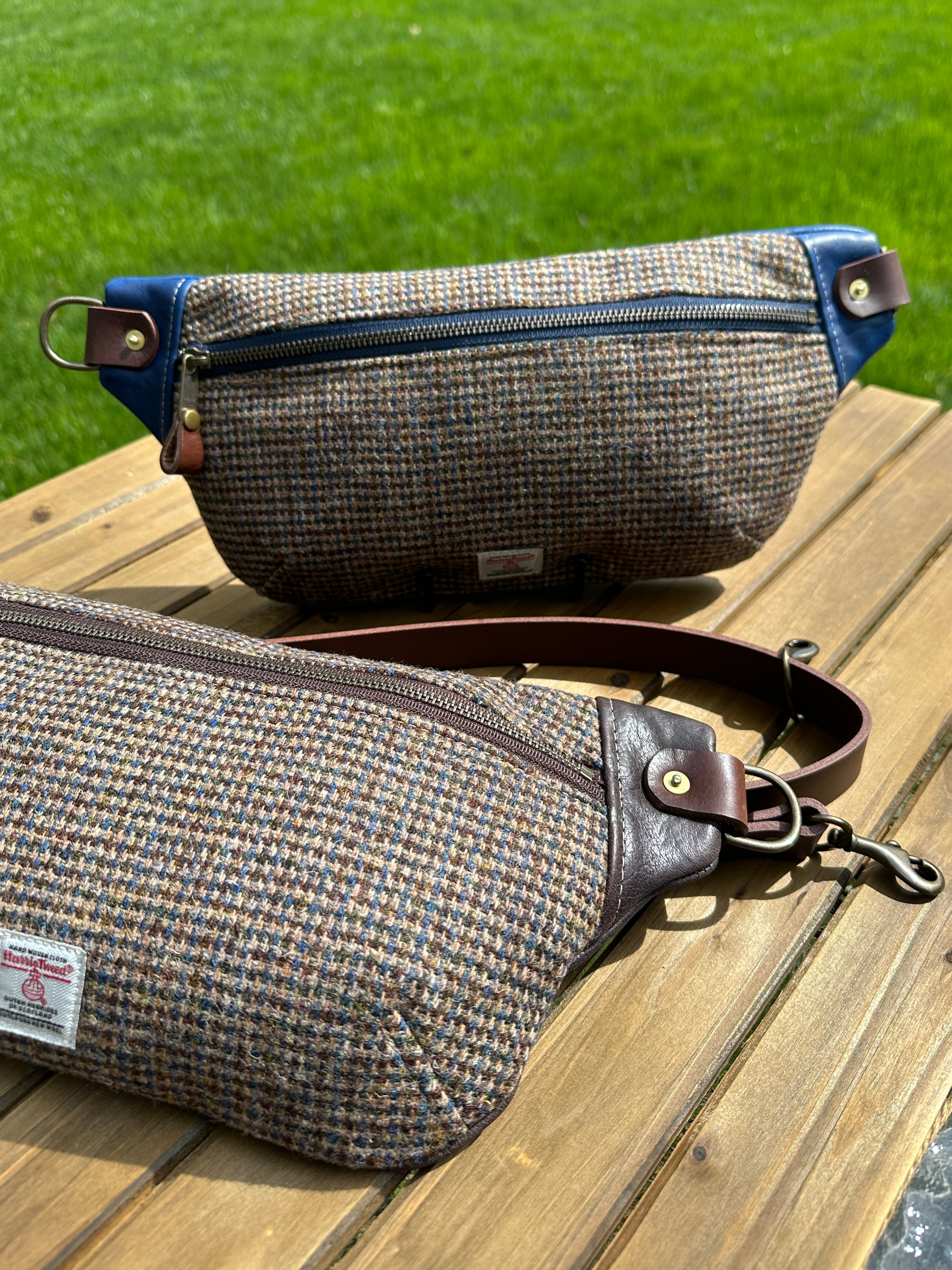 Harris Tweed® Spinnaker Sling Bag | Squires Canvas Creations
