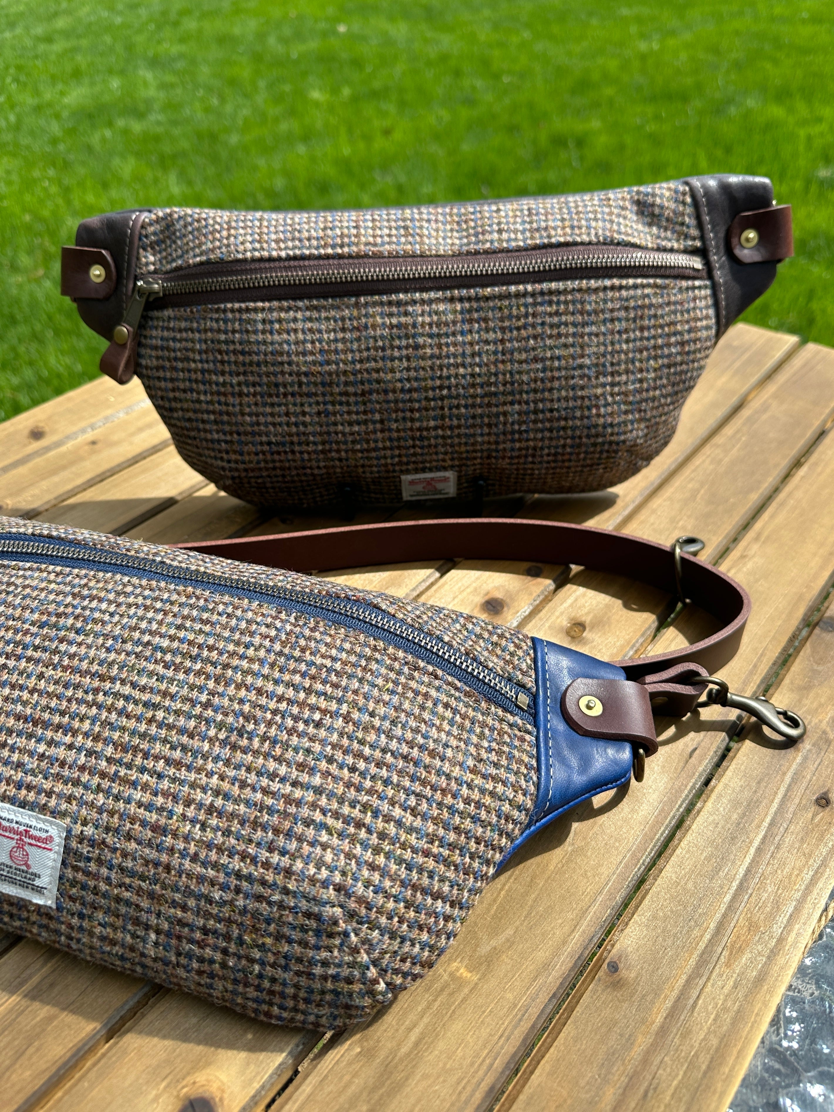 Harris Tweed® Spinnaker Sling Bag | Squires Canvas Creations