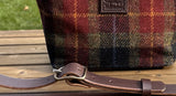 Elegant Artisan-made Dark Brown leather buckle strap made from premium full-grain vegetable-tanned leather with Solid brass hardware.