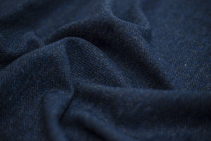 Navy and Black Herringbone