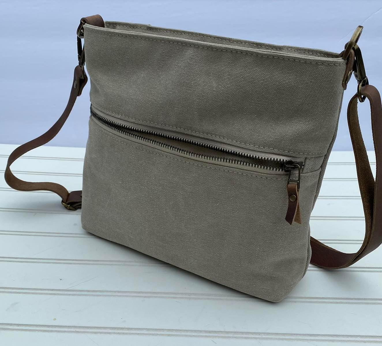 Stone Brook Stone washed Canvas Bayside Hobo Bag squirescanvascreations