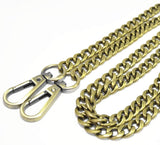 Detail of a beautifully polished, high quality Bronze chains have a luxurious feel and heft and just the right classic element to my designs. 