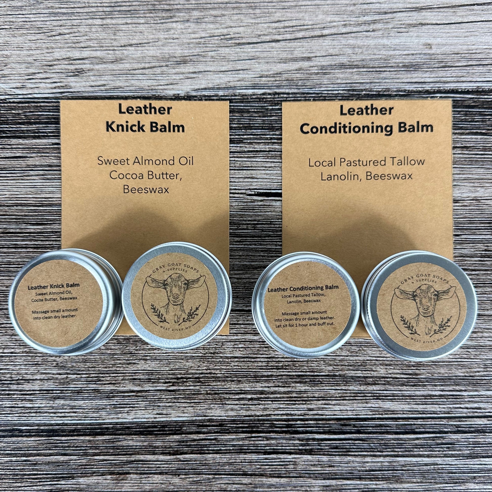 Conditioning and Knick Balm squirescanvascreations.com