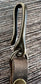 Dark Brown Antique Brass Japanese Hook Nippon Keychain SquiresCanvasCreations